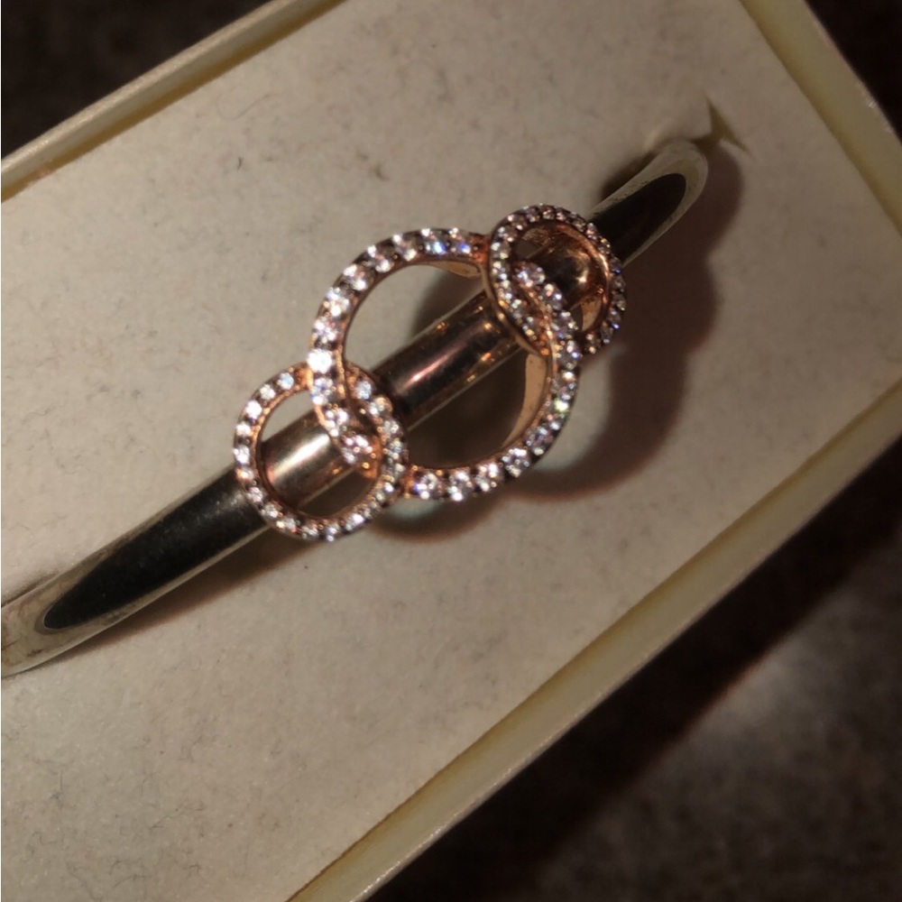 rose gold charm bracelet